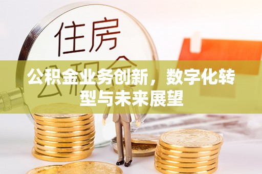 石台公积金业务创新，数字化转型与未来展望