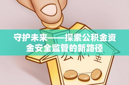 石台守护未来——探索公积金资金安全监管的新路径